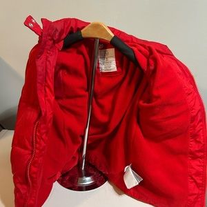 Gap kids winter coat.  Red. Great condition